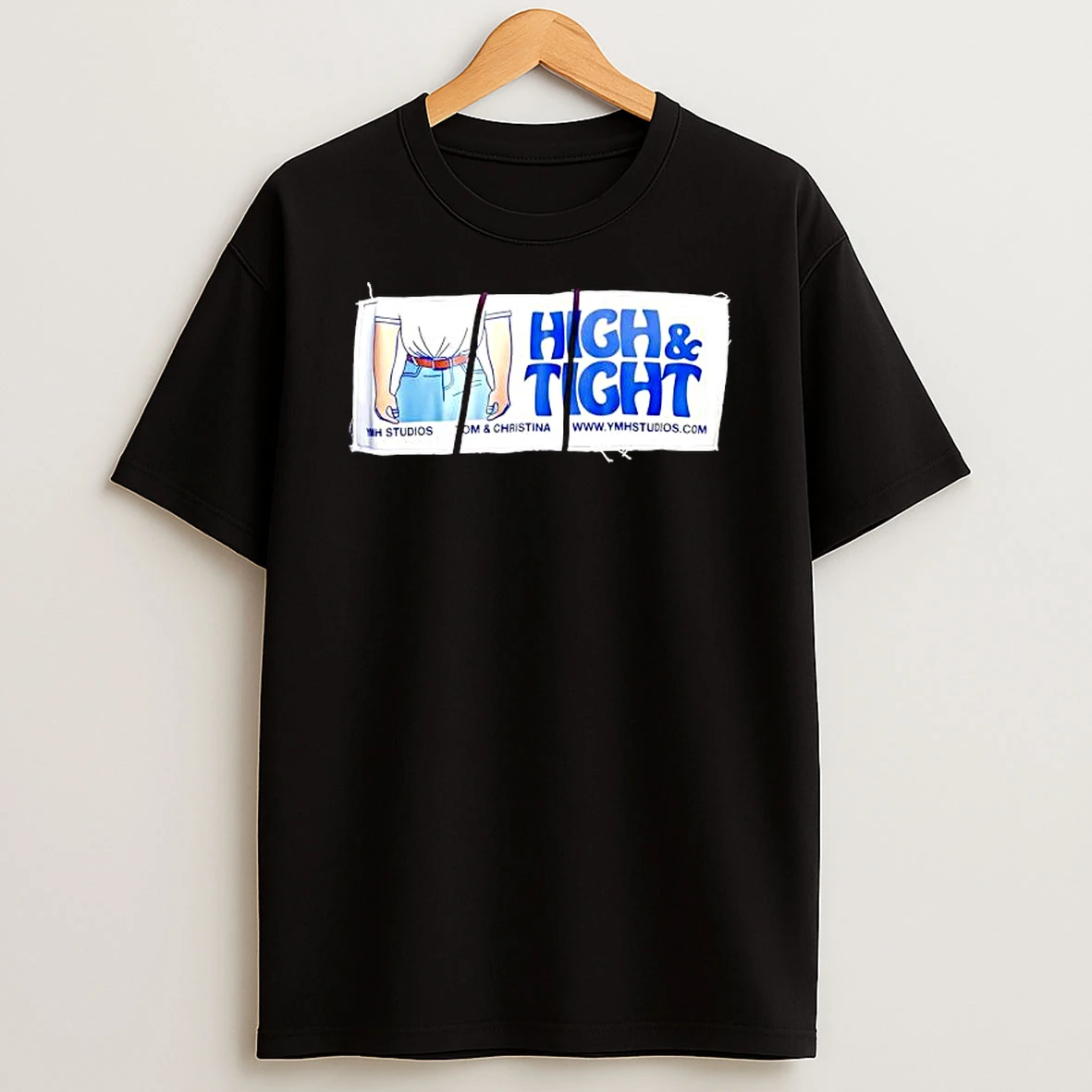 High Tight Ymh Studios Tom Christina Shirts