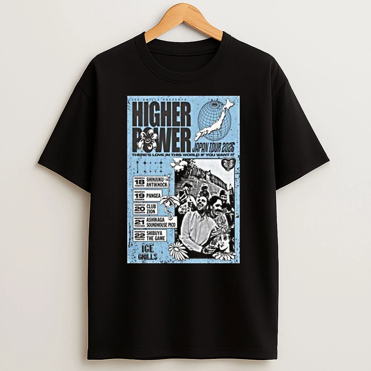 Higher Power Japan 2026 Shows Shirts