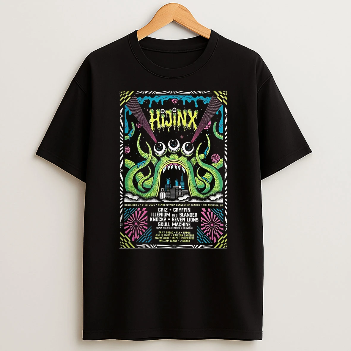 Hijinx Festival December 27 28 2025 Pennsylvania Convention Center In Philadelphia Pa Shirts