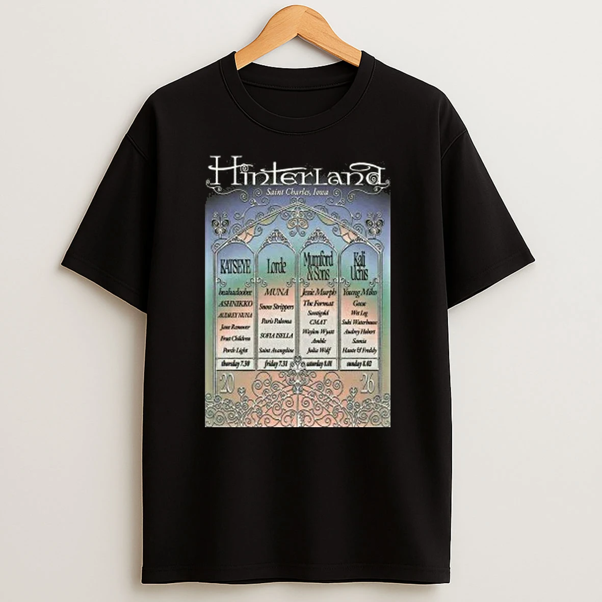 Hinterland Jul 30 Aug 2 2026 Avenue Of The Saints In St Charles Iowa Shirts