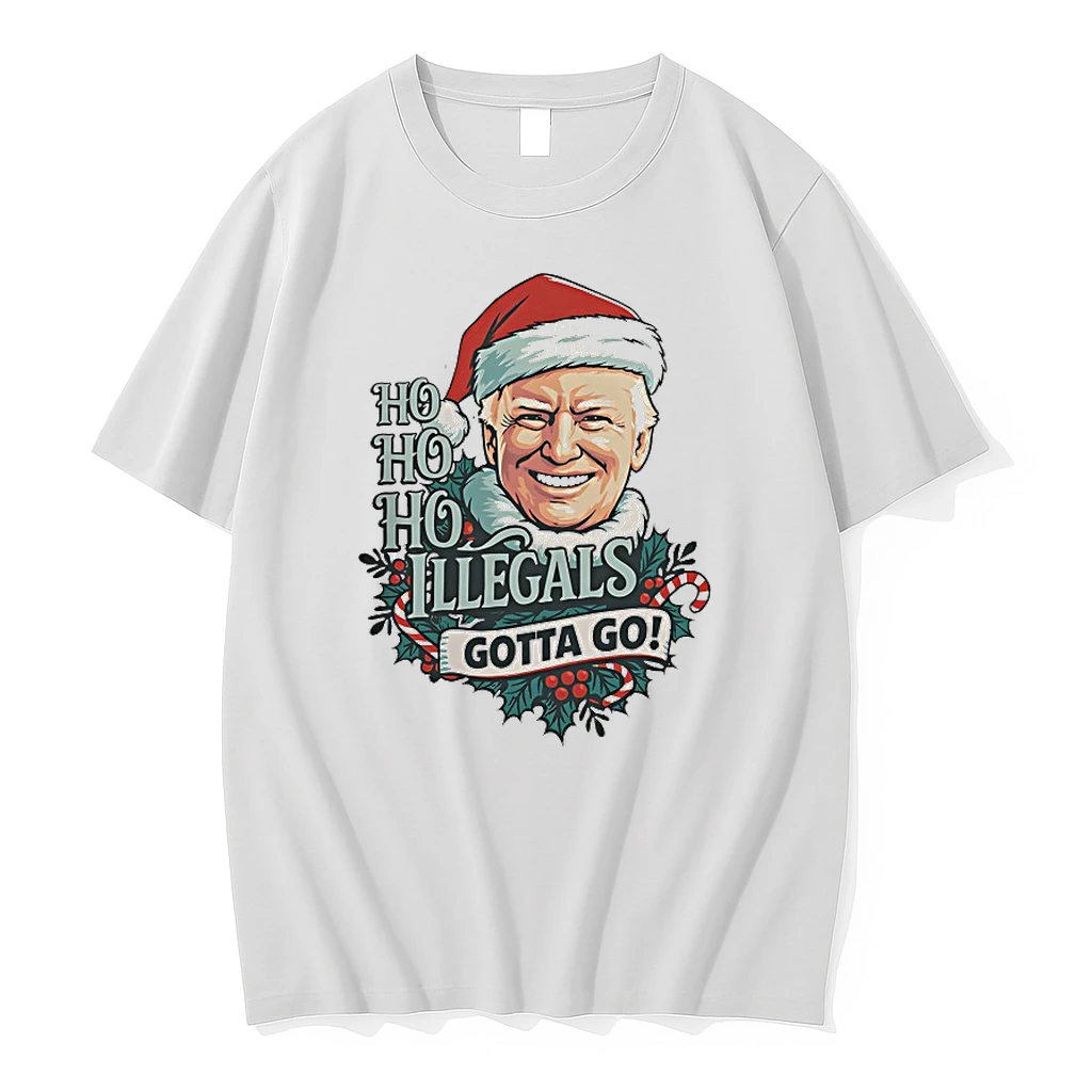 Ho Ho Ho Illegals Gotta Go Christmas Shirts