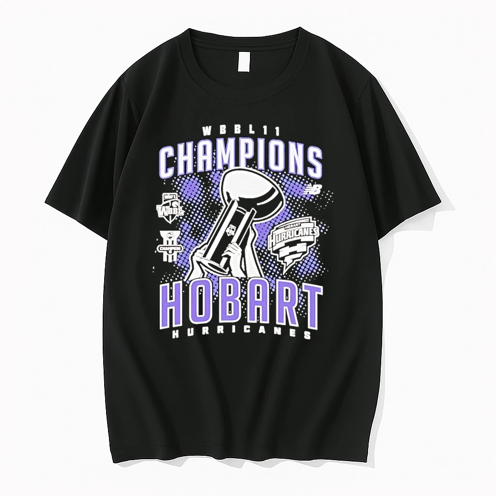 Hobart Hurricanes Wbbl 2026 Champions Shirts