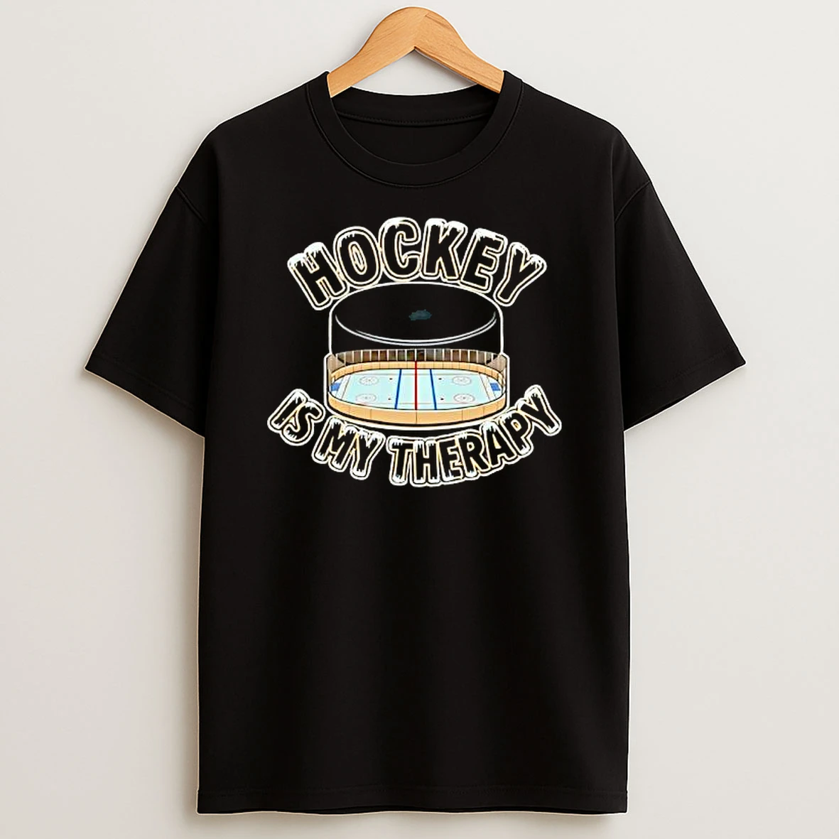 Hockey Is My Therapy Shirts