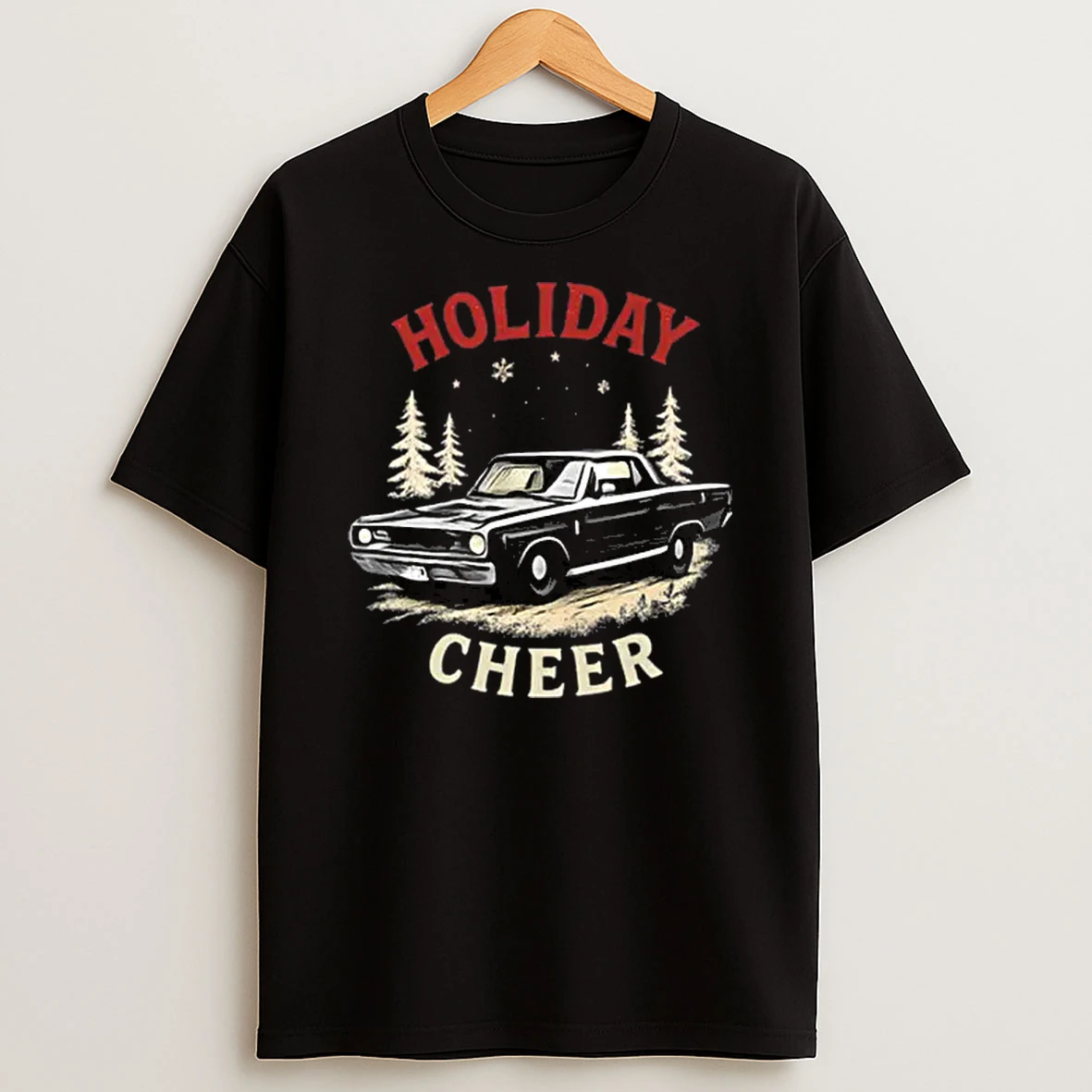 Holiday Cheer Classic Car Apparel Shirts