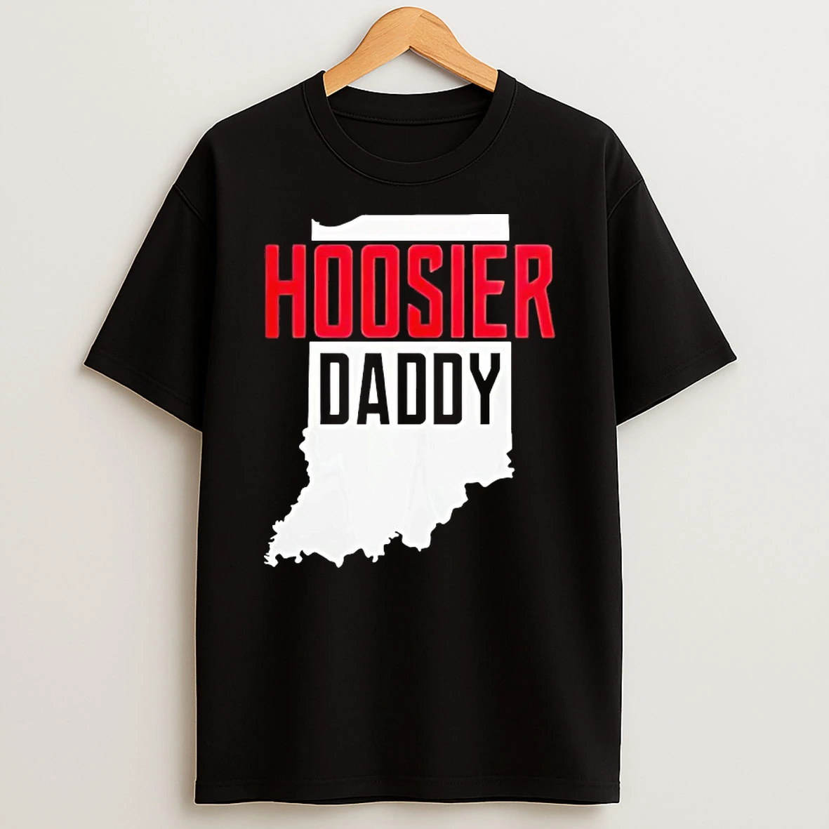 Hoosier Daddy Indiana State Map Shirts