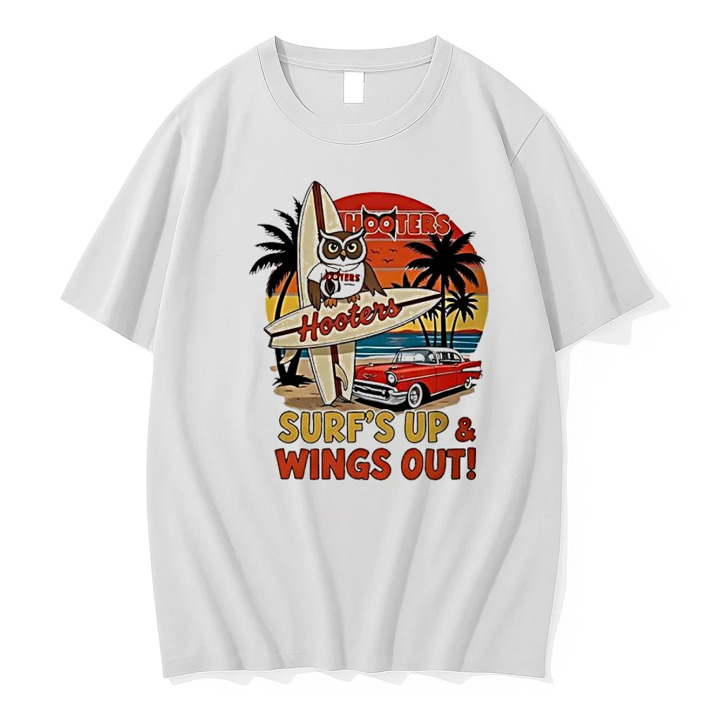 Hooters Surfs Up And Wings Out Summer Shirts