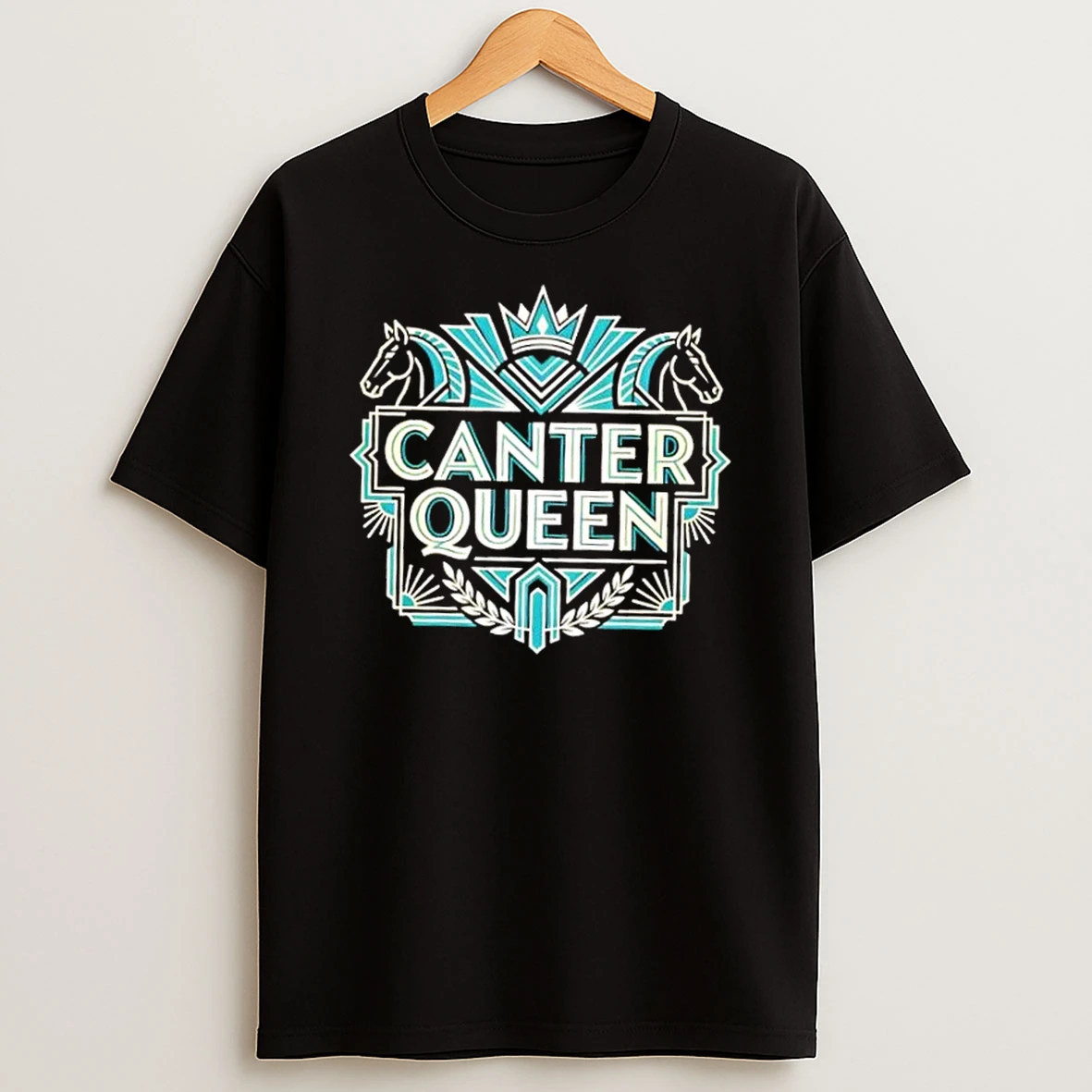 Horses Canter Queen Shirts