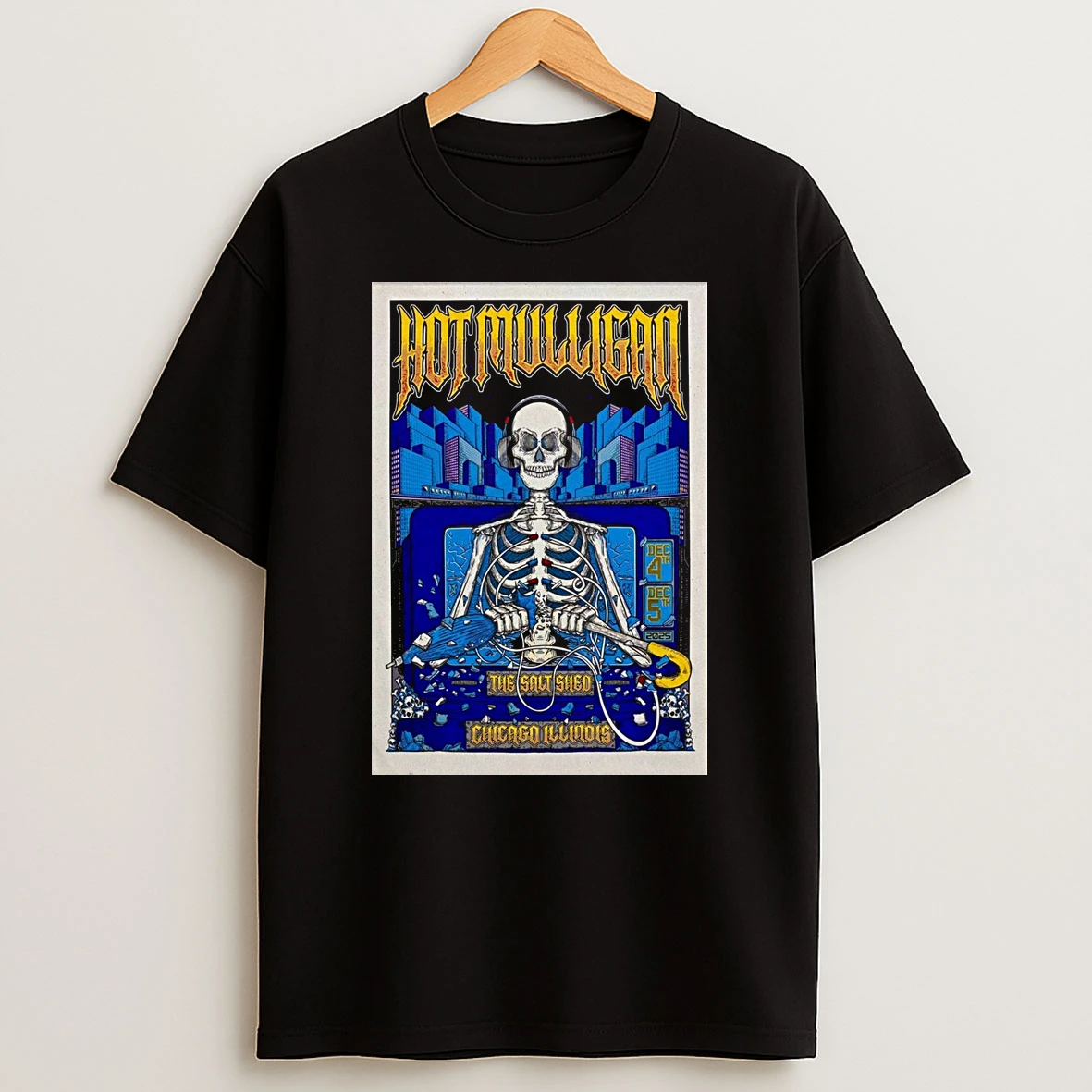 Hot Mulligan At The Salt Shed In Chicago Il On December 4 5 2025 Shirts