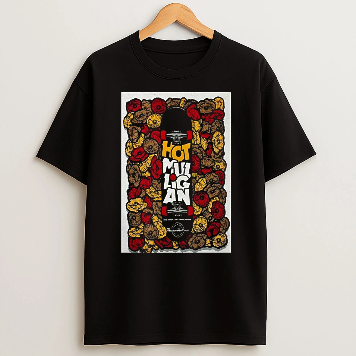 Hot Mulligan In Mission Ballroom November 28 2025 Shirts
