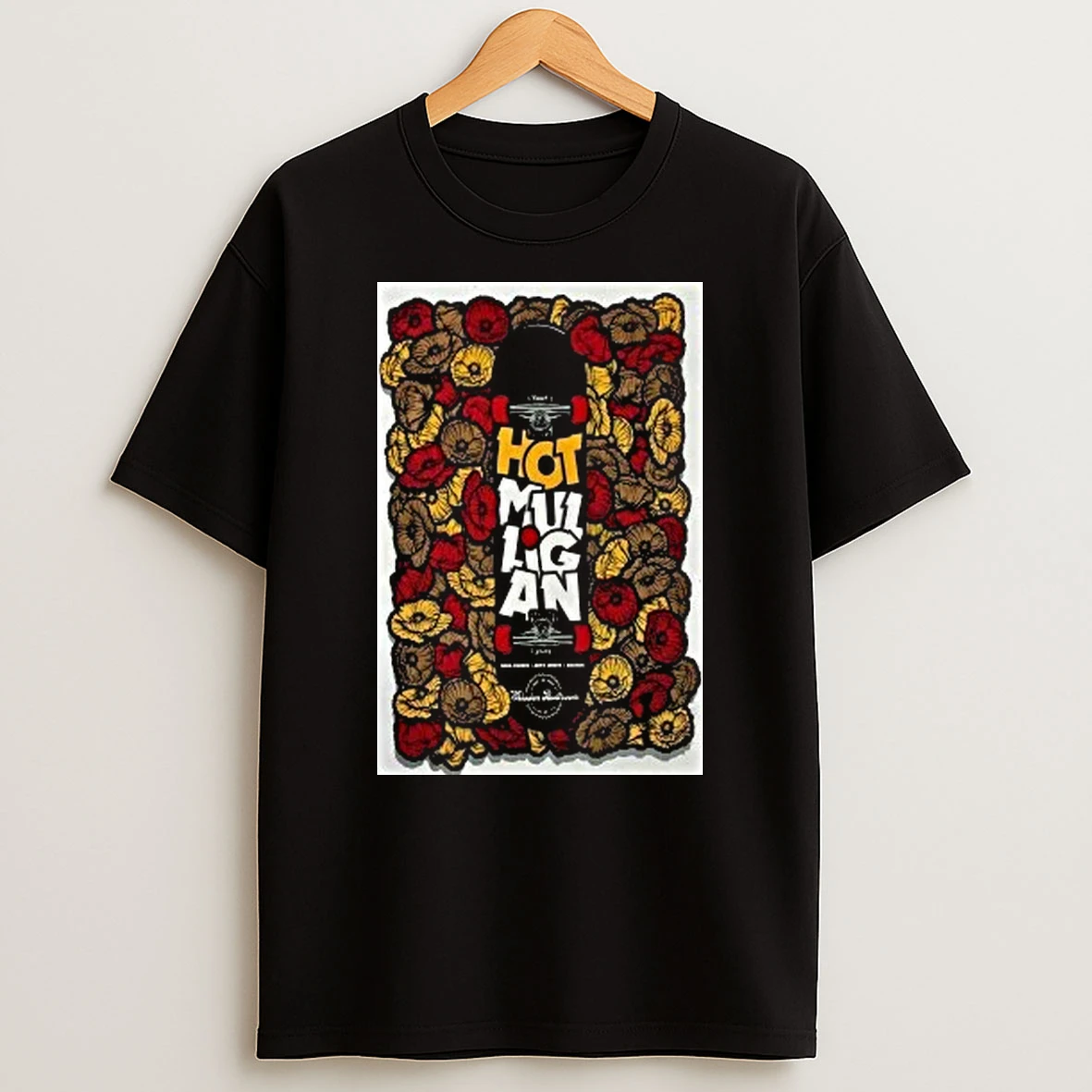 Hot Mulligan Nov 28 2025 Mission Ballroom Shirts