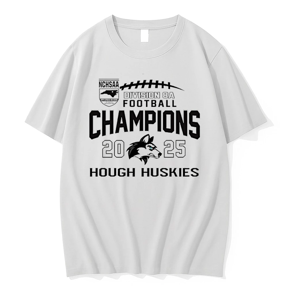 Hough Huskies 2025 Nchsaa Division 8a Football Champions Shirts