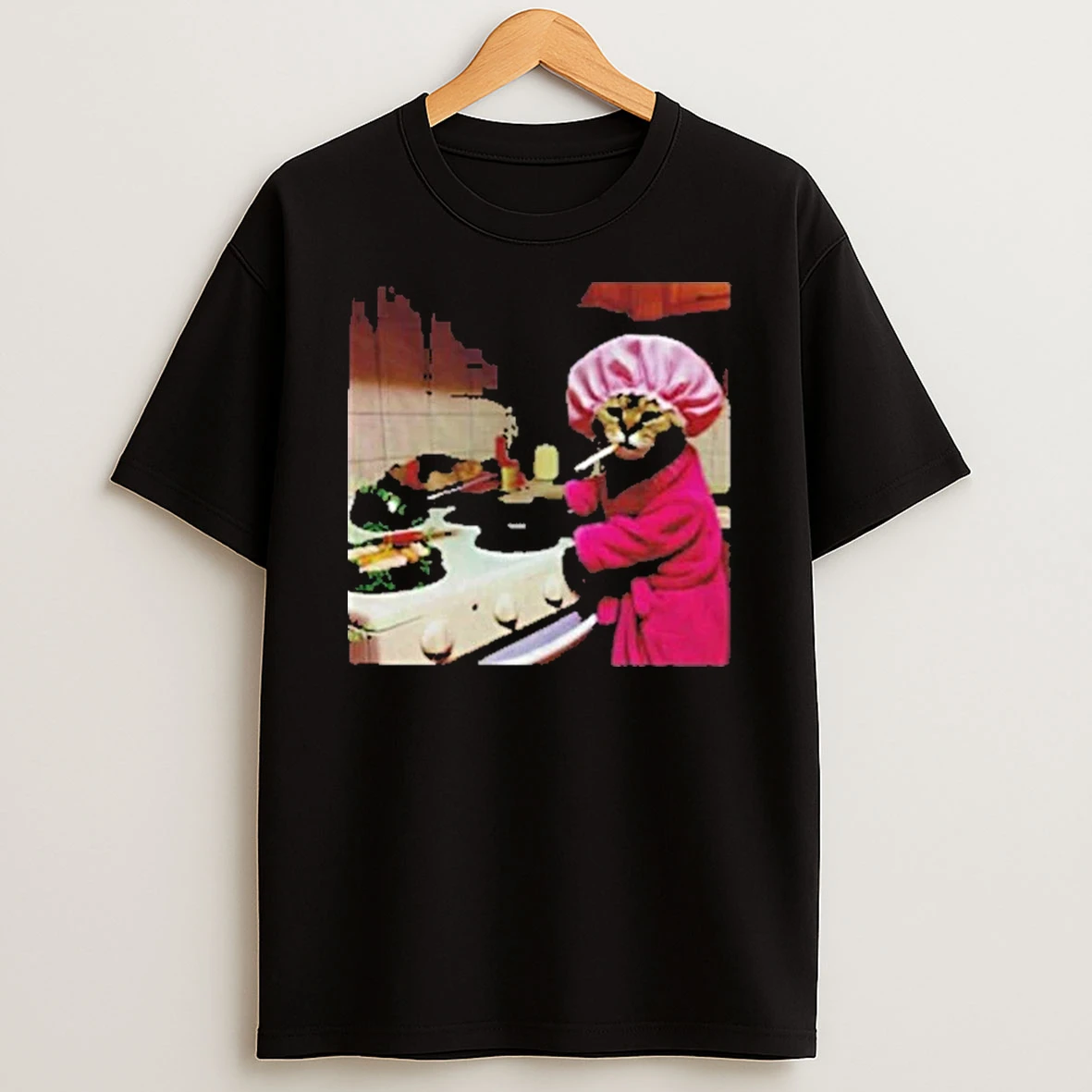 Housewife Cat Smoking Meme Shirts