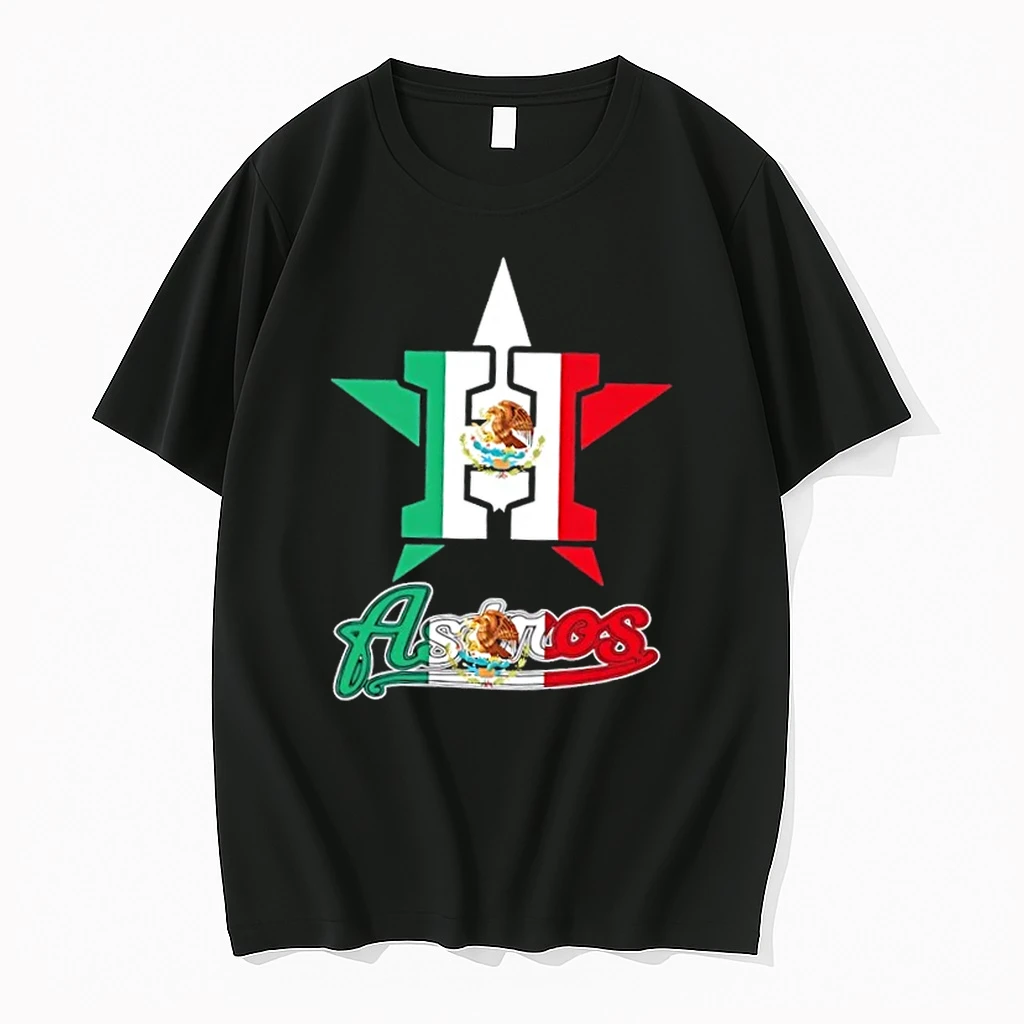 Houston Astros Baseball X Mexican Flag Shirts