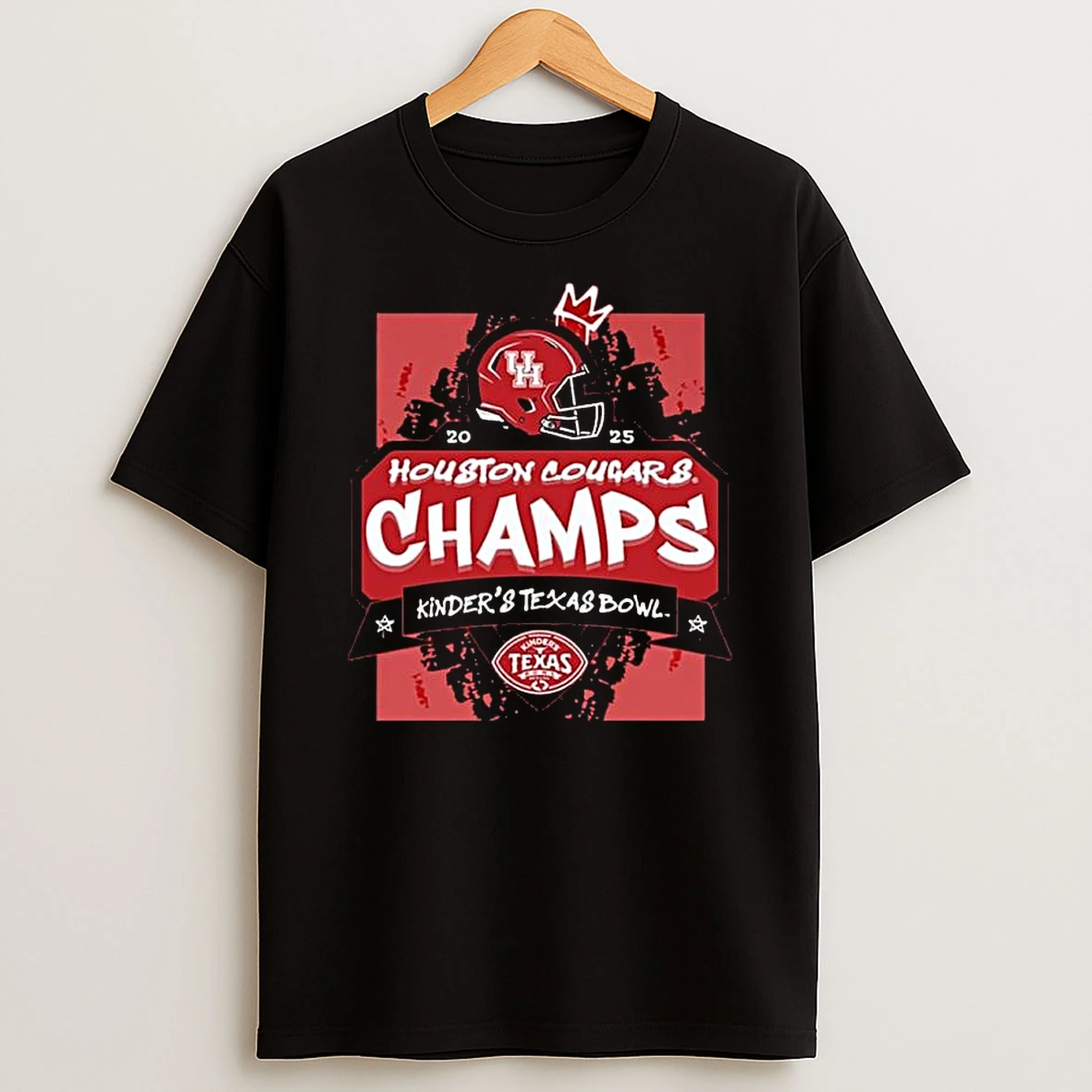 Houston Cougars 2025 Texas Bowl Champions Shirts