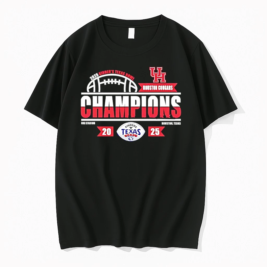 Houston Cougars Football Kinders Texas Bowl Champions 2025 Classic Shirts