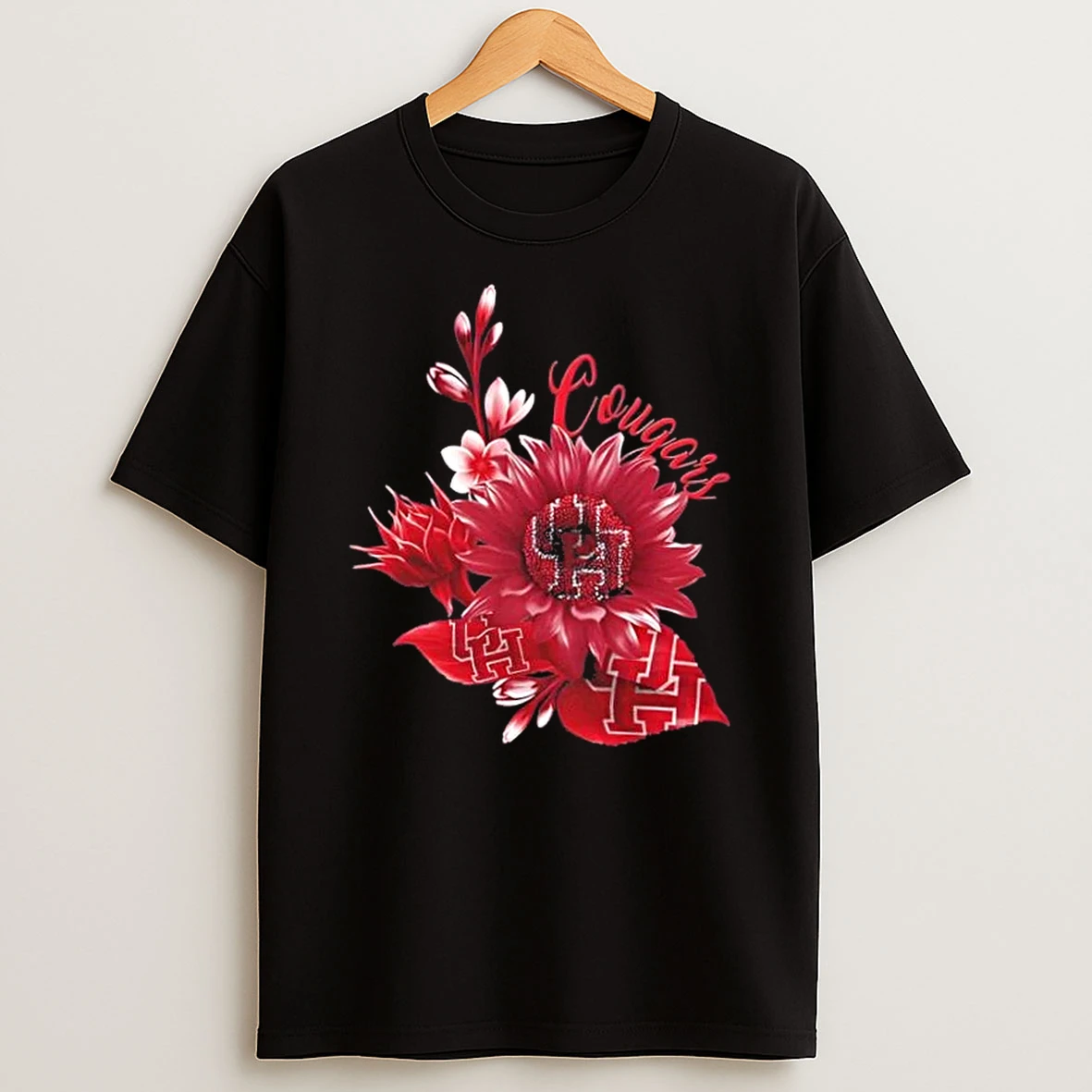 Houston Cougars Football X Sunflower Floral Shirts