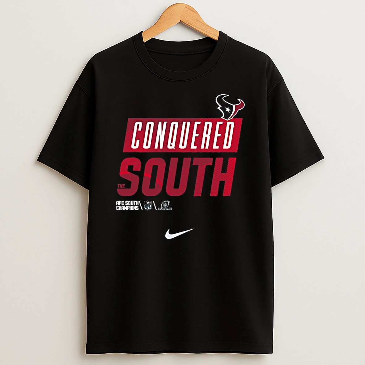 Houston Texans Afc South Division Champions Shirts