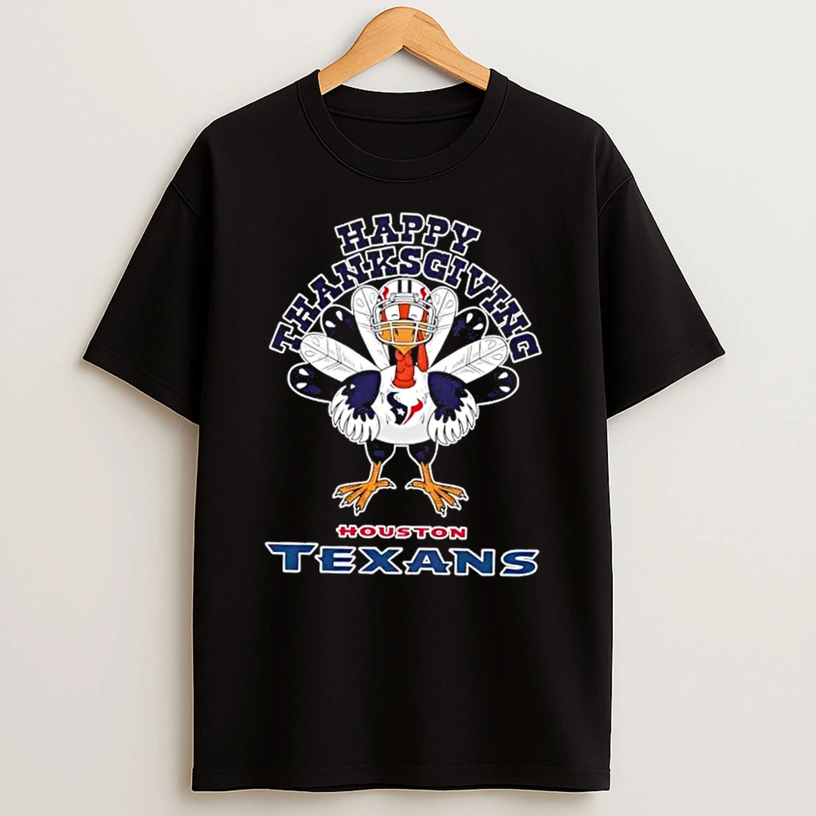 Houston Texans Football X Turkey Happy Thanksgiving Shirts