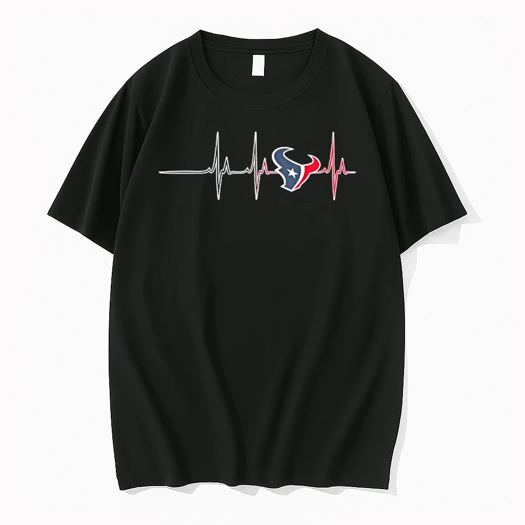 Houston Texans Nfl Heartbeat Shirts