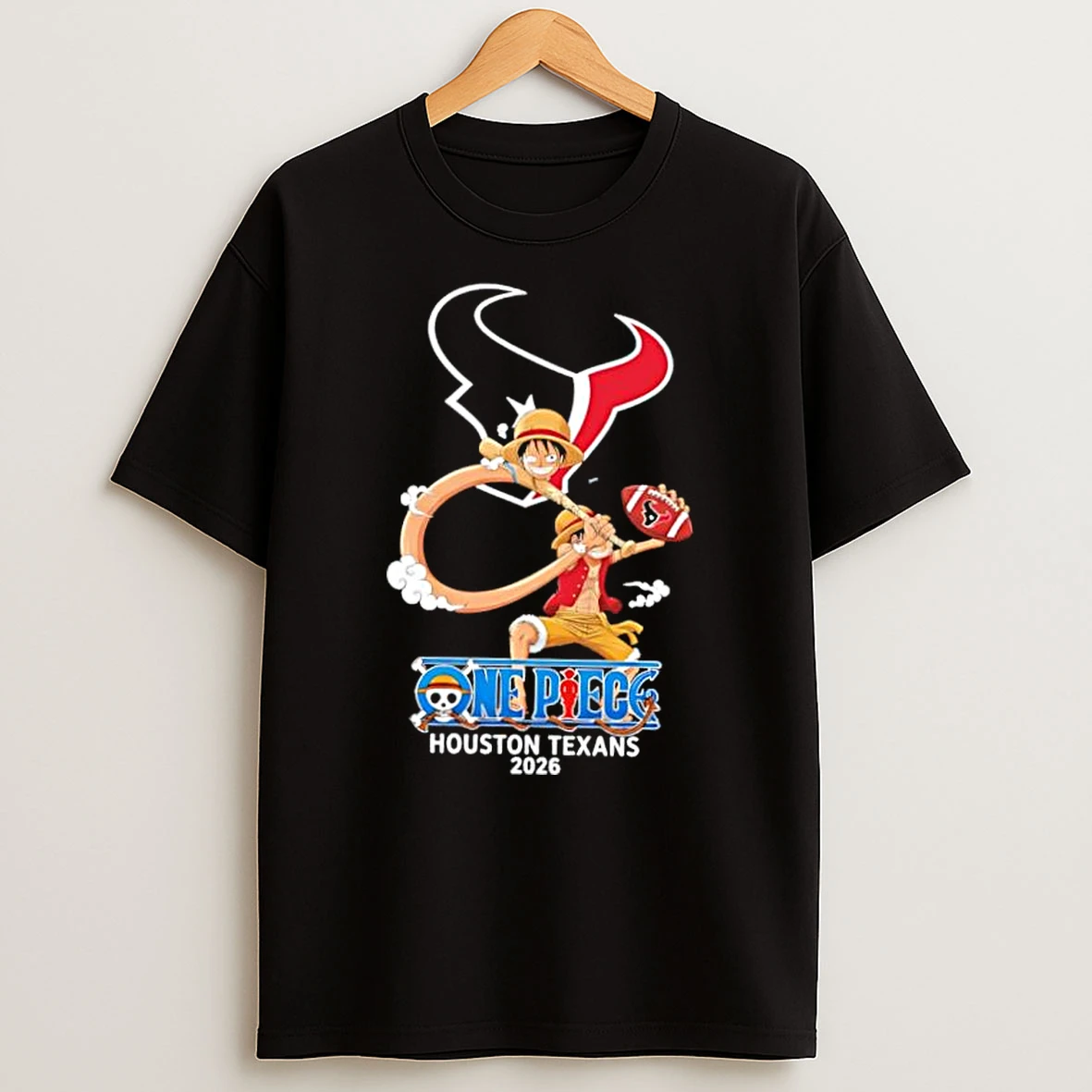 Houston Texans One Piece 2026 Luffy Shirts