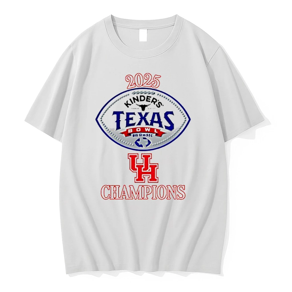 Houston Football 2025 Texas Bowl Champions Classic Shirts