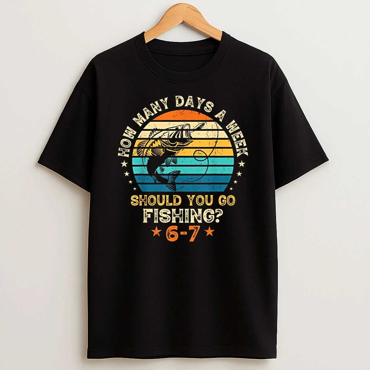 How Many Days A Week Should You Go Fishing 6 7 Fishing Boys Shirts