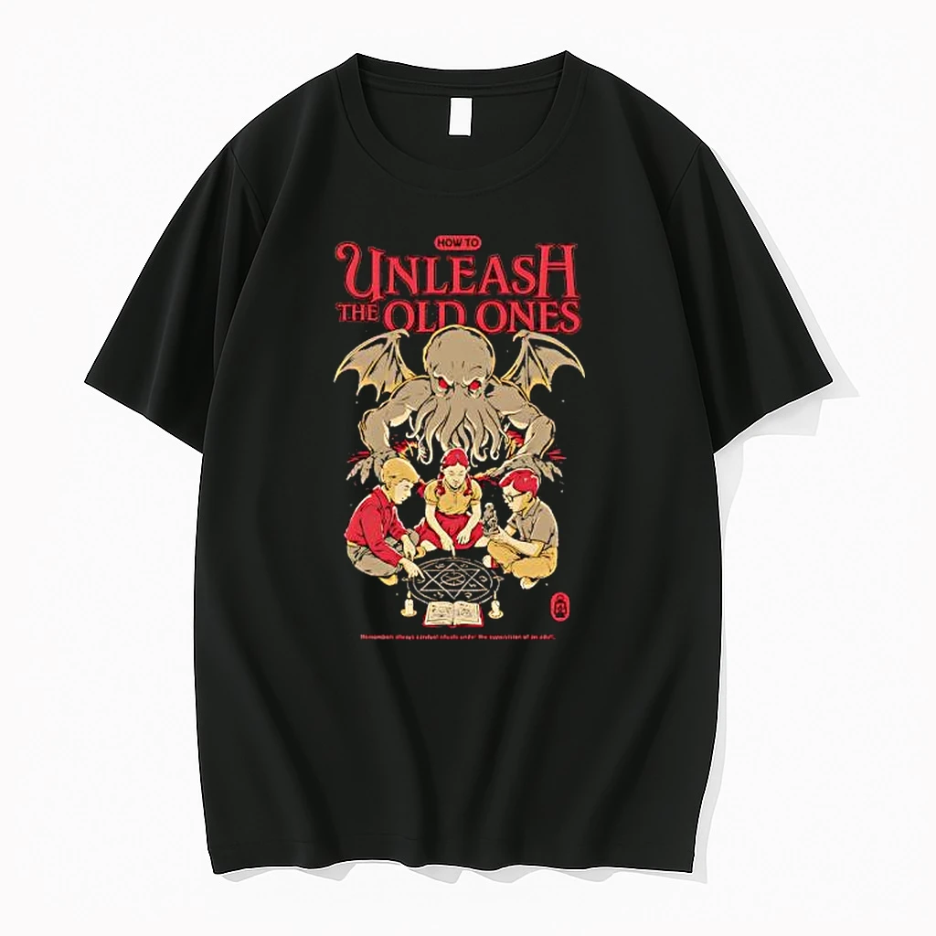 How To Unleash The Old Ones Lovecrafts Cthulhu In The Style Of A Childrens Shirts