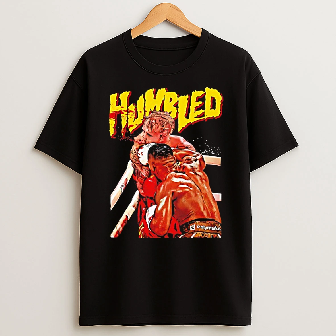 Humbled Anthony Joshua Ko Jake Paul Graphic Shirts