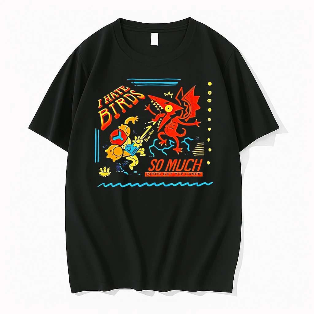 I Hate Birds So Much Birds Get The Laser Shirts