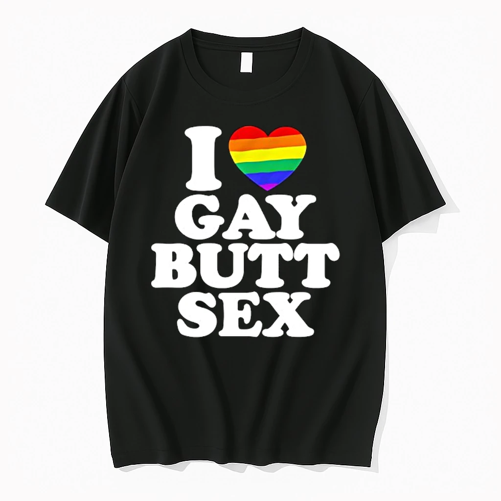 I Heart Gay Butt Sex Lgbt Pride Heart Shirts