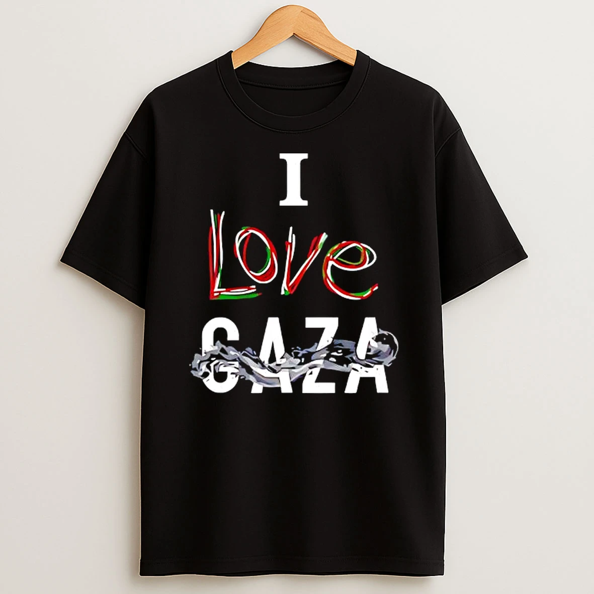 I Iove Gaza Love For Palestine Politics Shirts