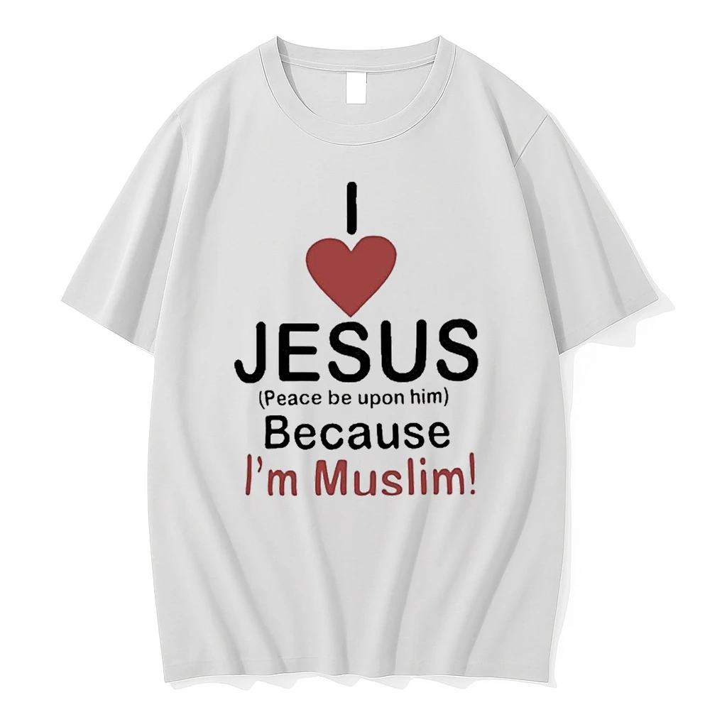 I Love Jesus Because Im Muslim Shirts