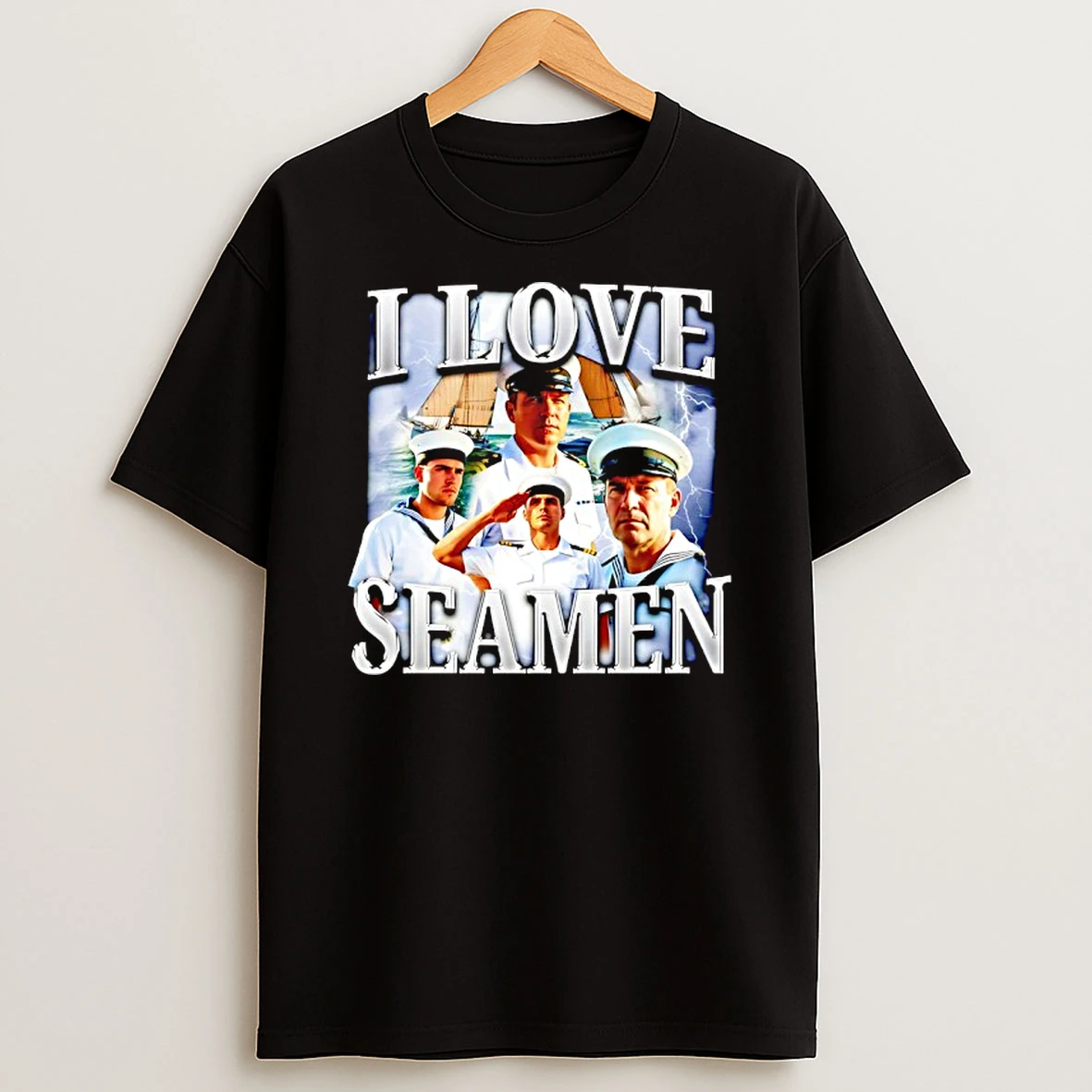 I Love Seamen Graphic Shirts