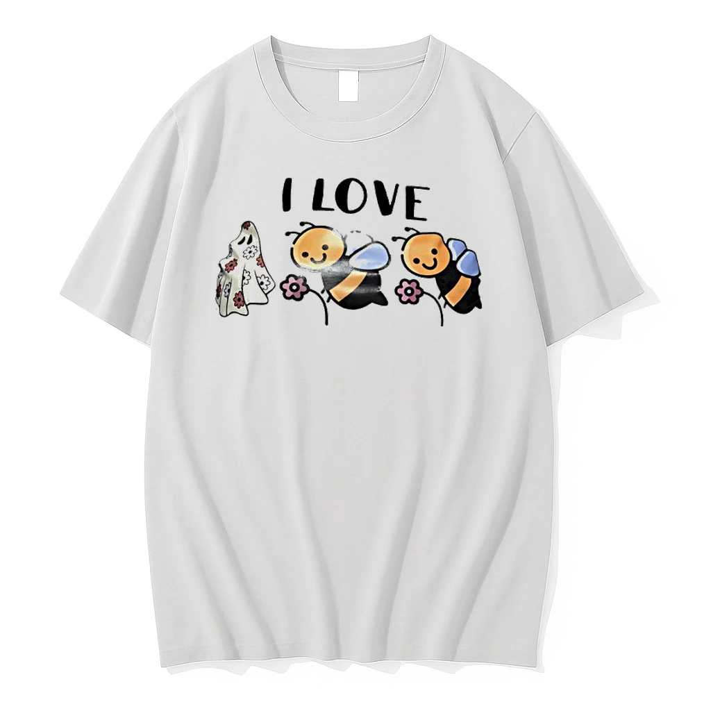 I Love Ghost Bees Funny Shirts