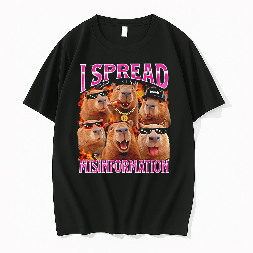 I Spread Misinformation Capybara Shirts