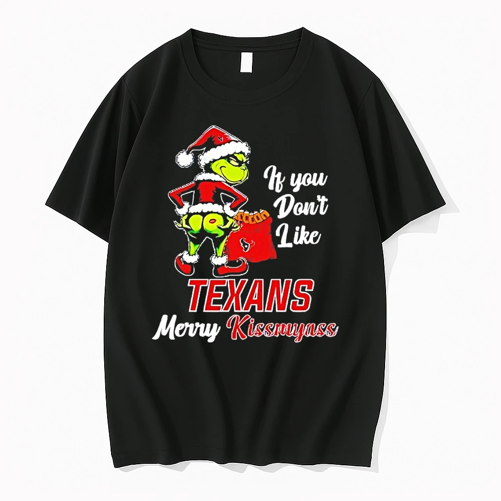 If You Dont Like Houston Texans Merry Kissmyass Shirts