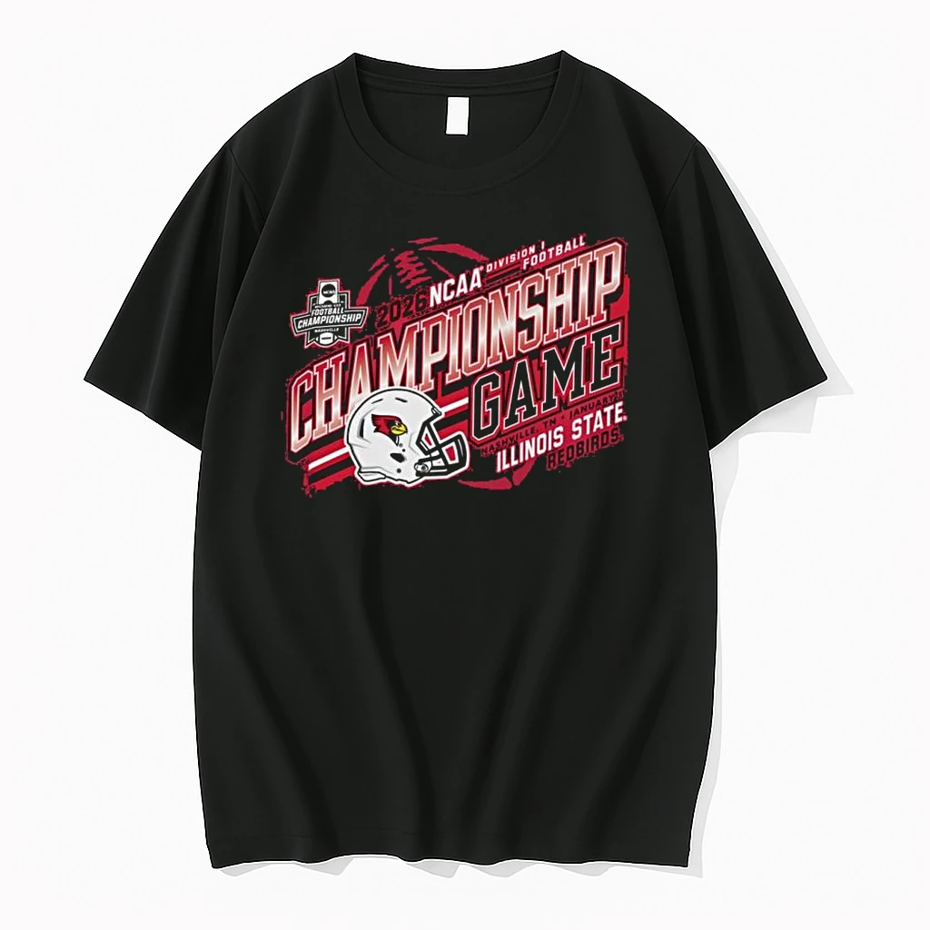 Illinois State Football 2026 Ncaa Fcs Championship Game Bound Shirts