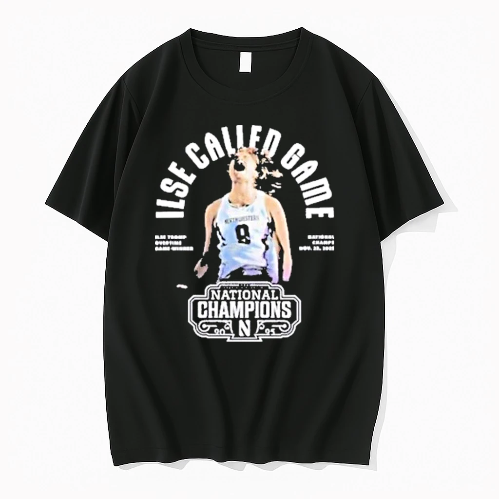Ilse Tromp Northwestern Wildcats National Championship 2025 Shirts