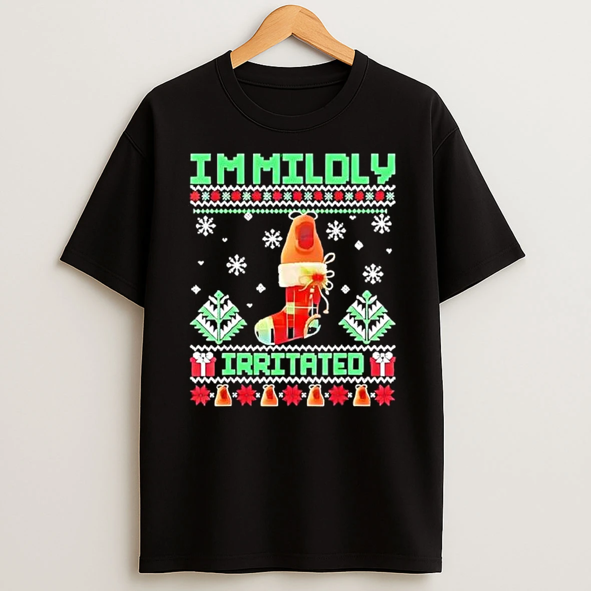 Im Mildly Irritated Marcus The Worm Christmas Funny Shirts