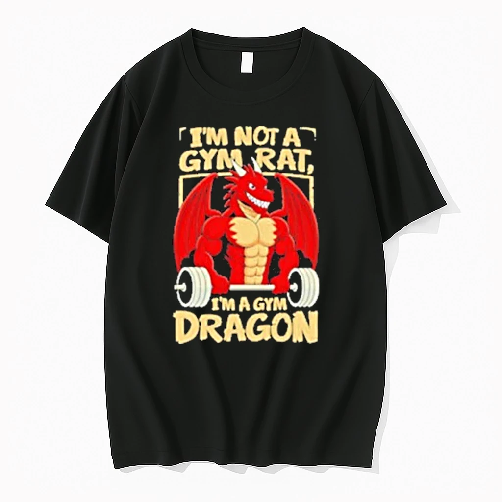 Im Not A Gym Rat Im A Gym Dragon Shirts