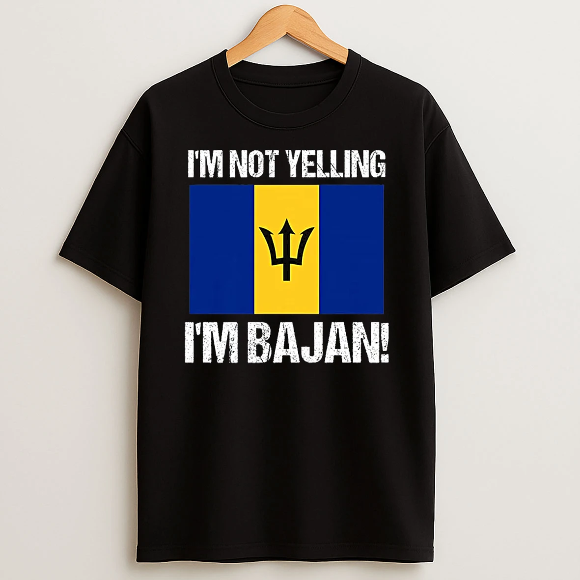 Im Not Yelling Bajan Country Flag Barbados Culture Shirts