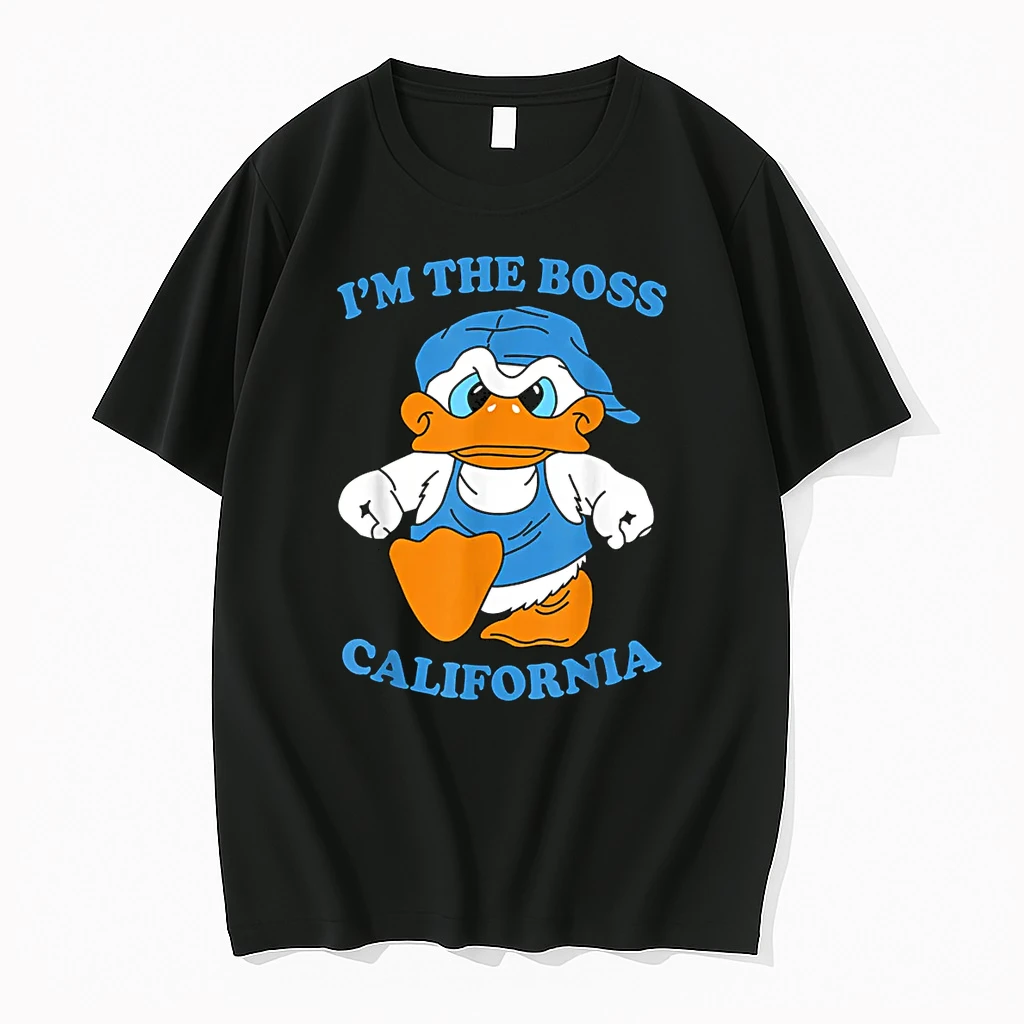 Im The Boss California Duck 90s Cartoon Tourist Souvenir Shirts