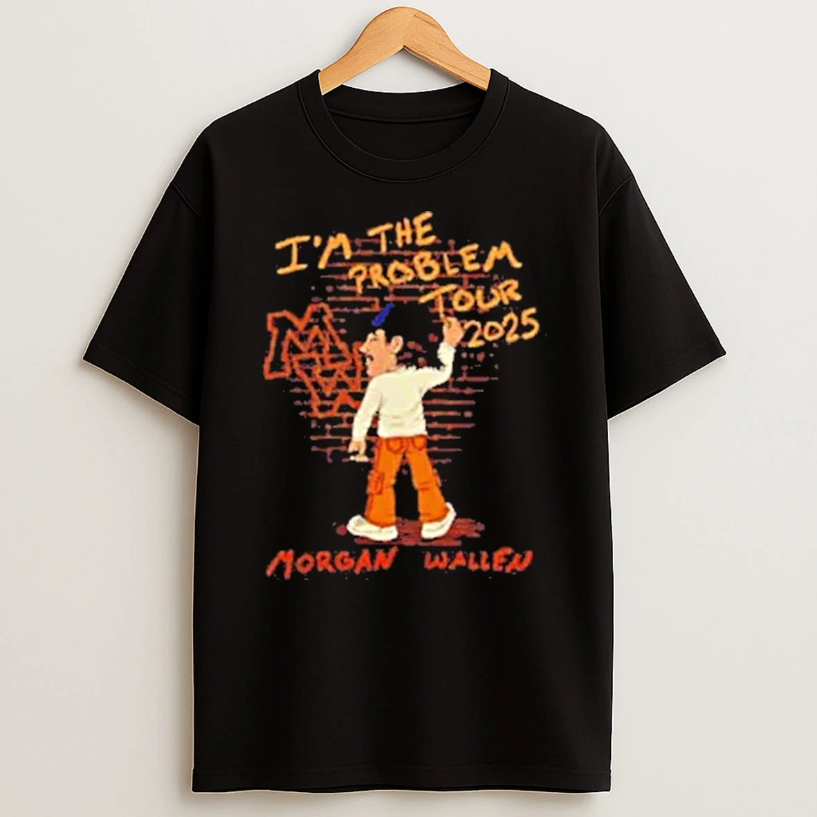 Im The Problem Morganwallen Tour 2025 Shirts