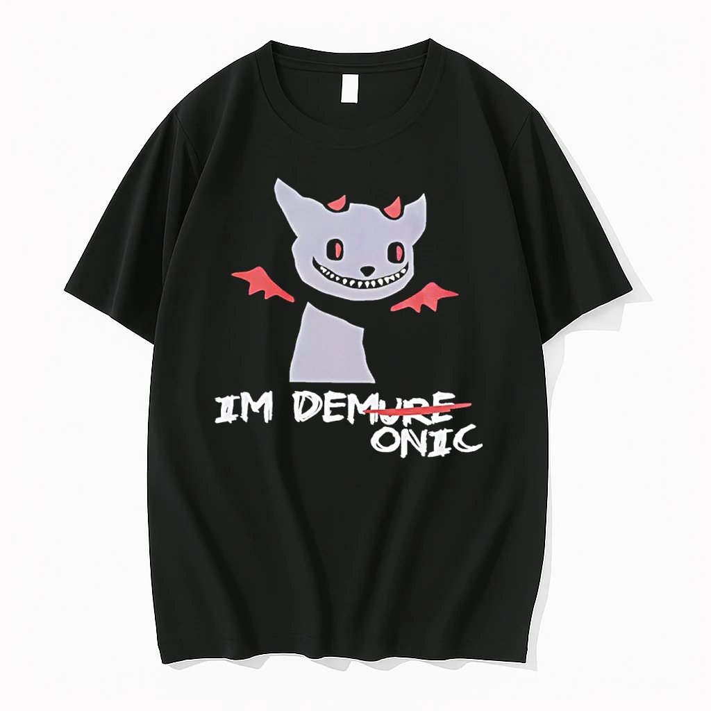 Im Demure Demonic Cat Funny Shirts