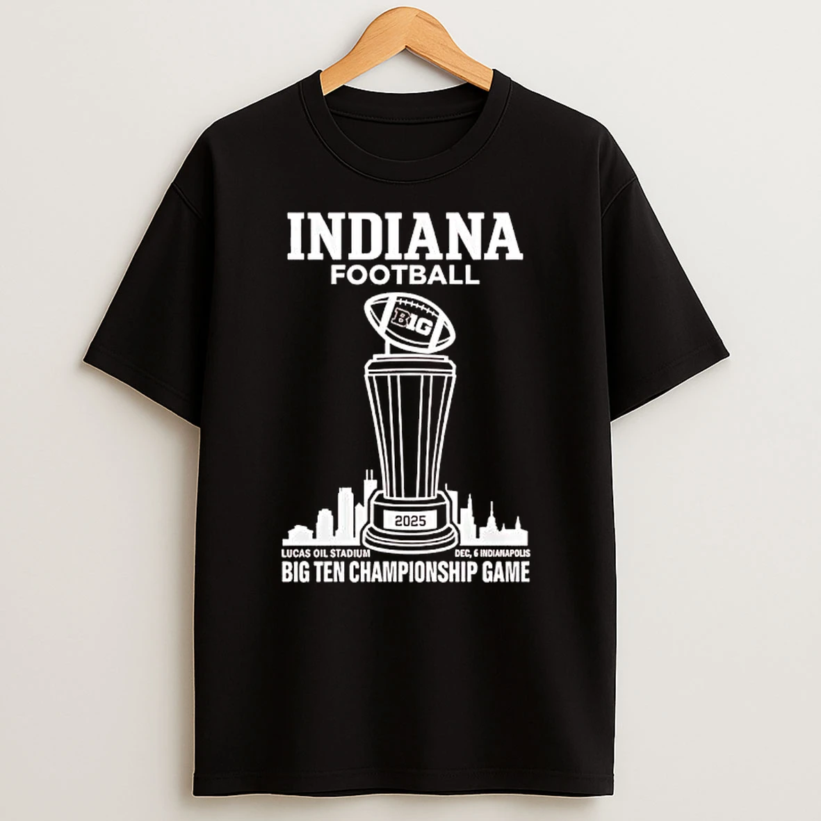 India Football 2025 Big Ten Championship Game Cup Shirts
