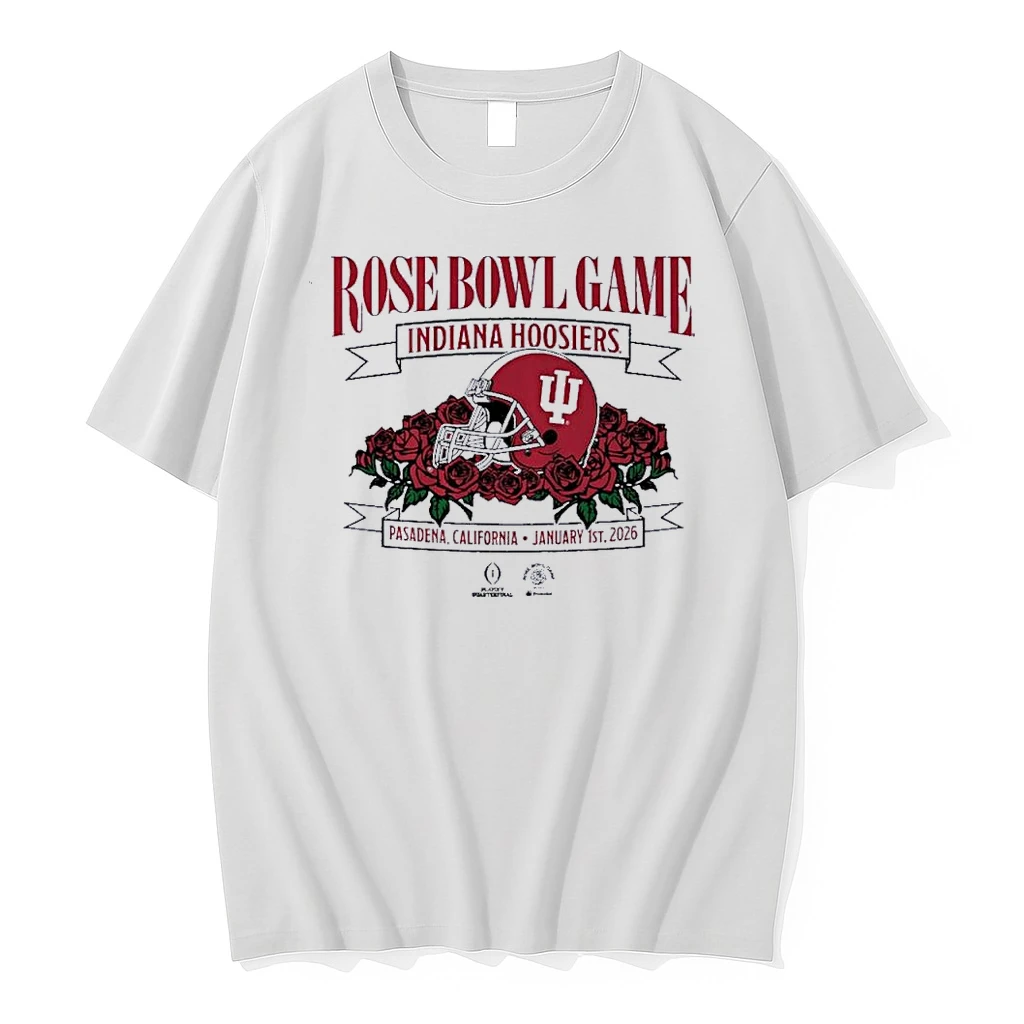 Indiana Football 2025 Rose Bowl Game Jan 1st Pasadena Ca Shirts