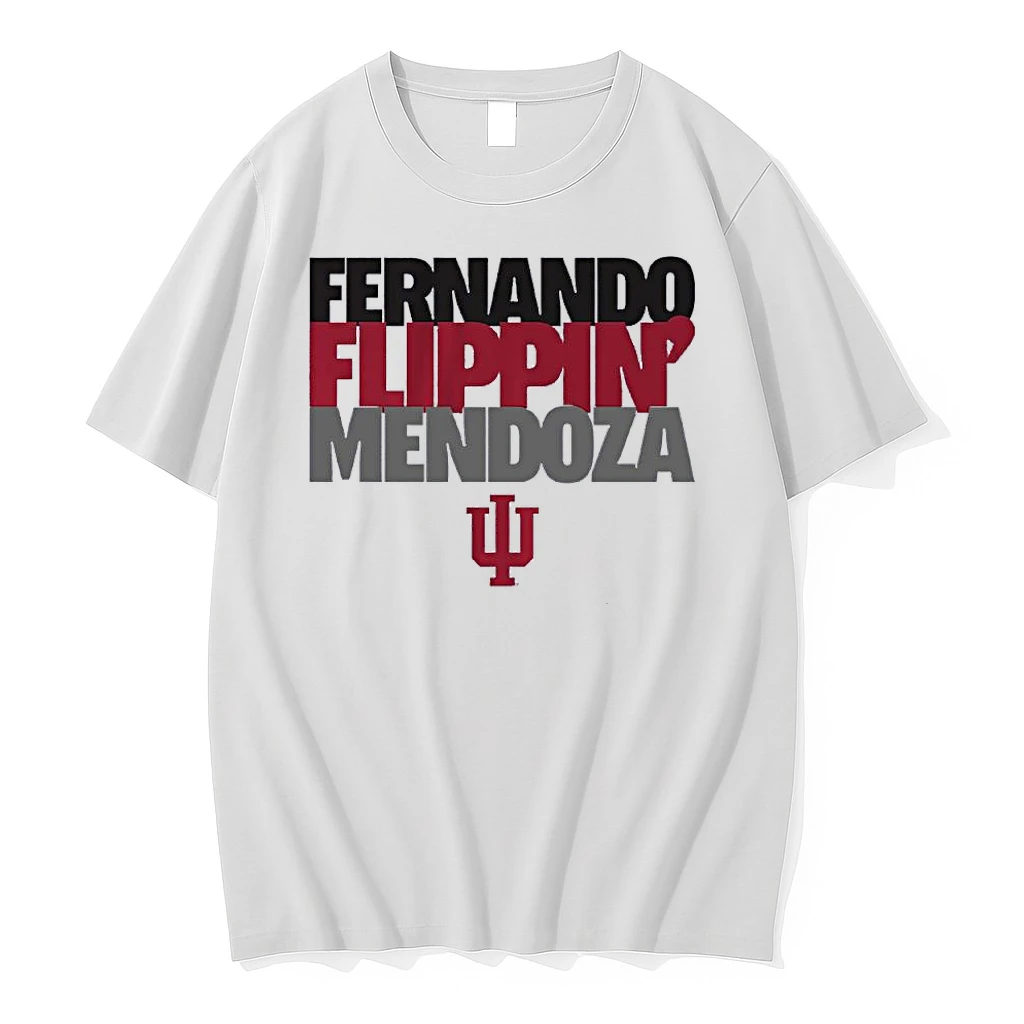 Indiana Football Fernando Flippin Mendoza Shirts