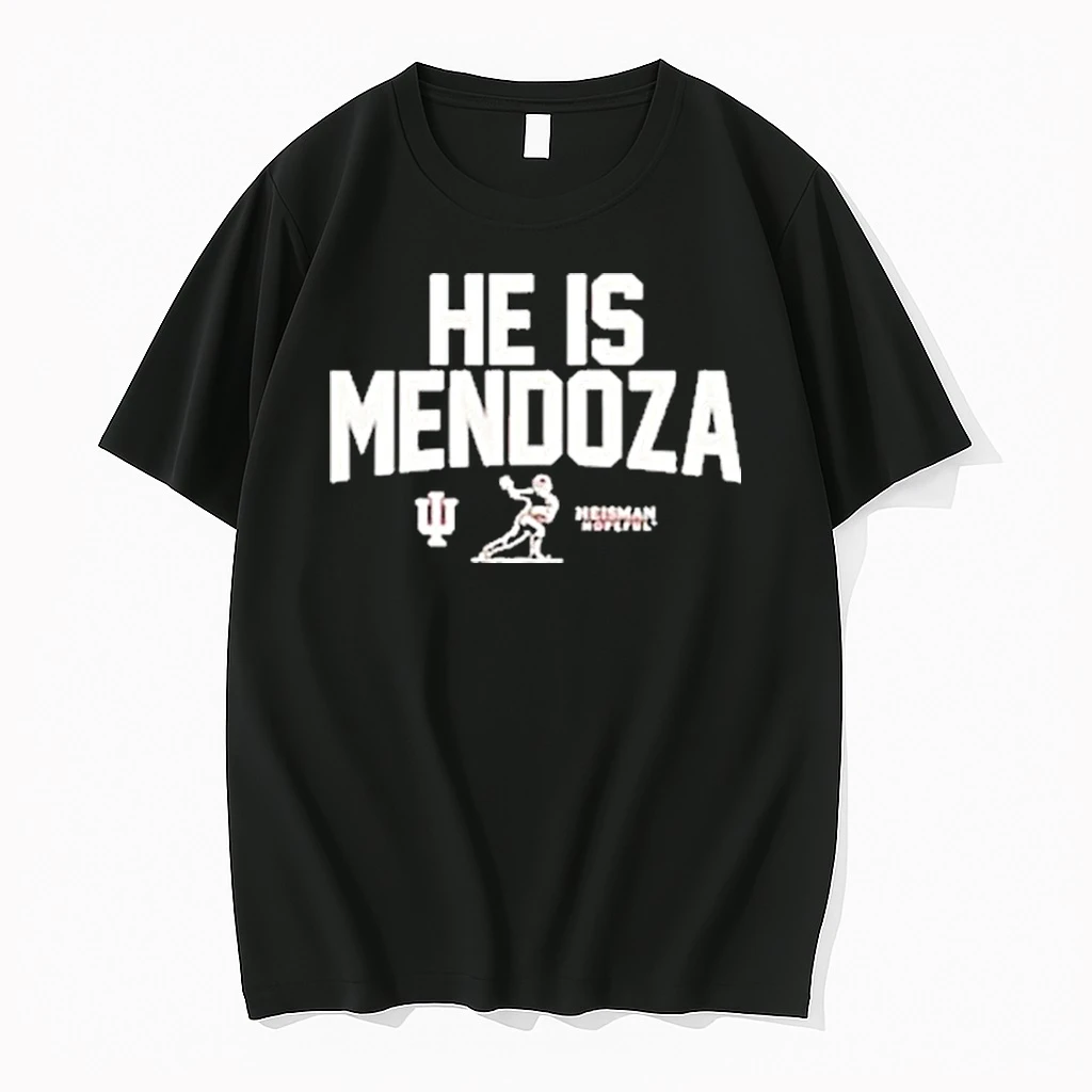 Indiana Hoosier Football He Is Mendoza Heisman Hopeful Shirts