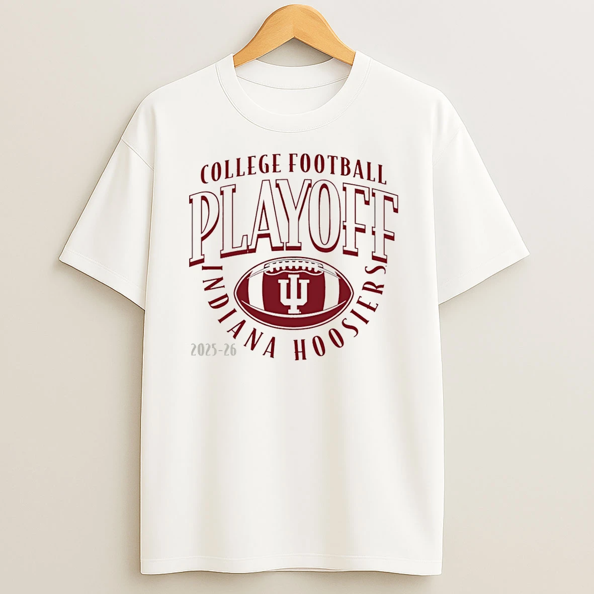 Indiana Hoosiers 2025 26 College Football Playoff Curve Shirts
