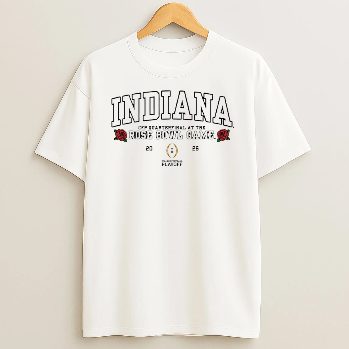 Indiana Hoosiers 2026 Cfp Quarterfinal At The Rose Bowl Game Shirts